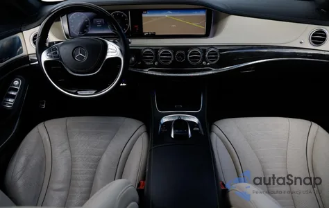 2015 Mercedes-Benz S 550 from USA, damaged, VIN WDDUG8CBXFA124021